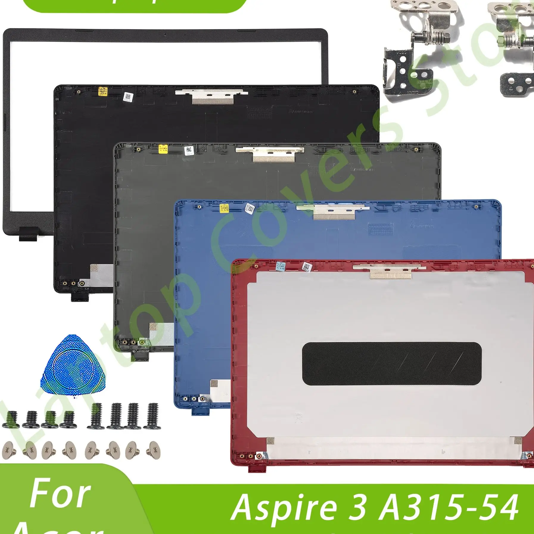 Cover For Aspire 3 A315-54 A315-42 A315-54K A315-56 EX215-51/52 Top Case AP2ME000601 LCD Back Cover Bezel Hinges 15.6inch N19C1