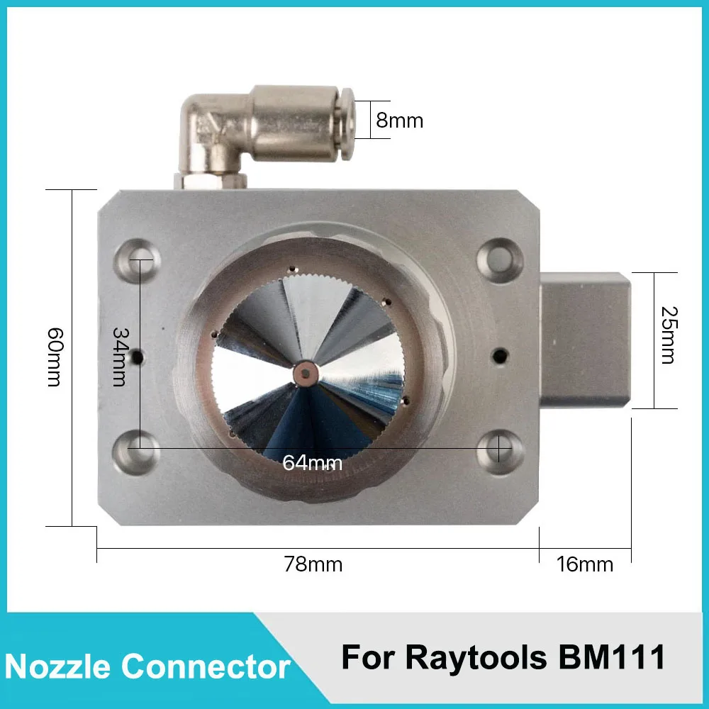 Raytools nozzle connector laser cutting head BM111 sensor head sensor head capacitor head