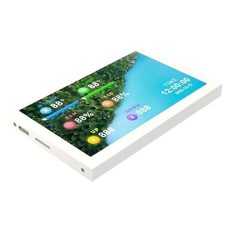 5-inch computer small secondary screen USB interface chassis secondary screen