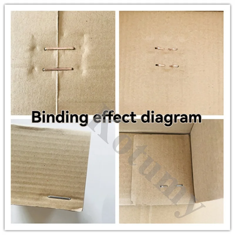 Foot-operated Carton Binding Machine Corrugated Box Stitcher Sealing Stapler Box