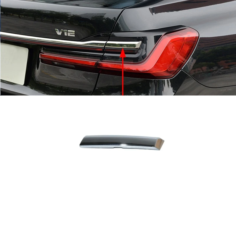 Left/ Right Side Tail Brake Light Trim Strip Chrome for BMW G11 G12 LCI 730i 760M 740i 750i 750Li 2020-2022