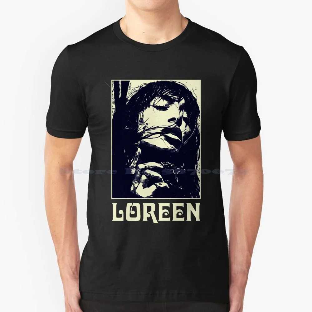 Loreen Tattoo Song Contest Sweden 2023 T Shirt 100% Cotton Tee Melodifestivalen Song Contest 2023 Loreen Sweden Esc 2023 Loreen