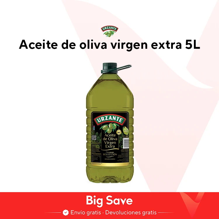 Aceite de oliva virgen extra Urzante 5l