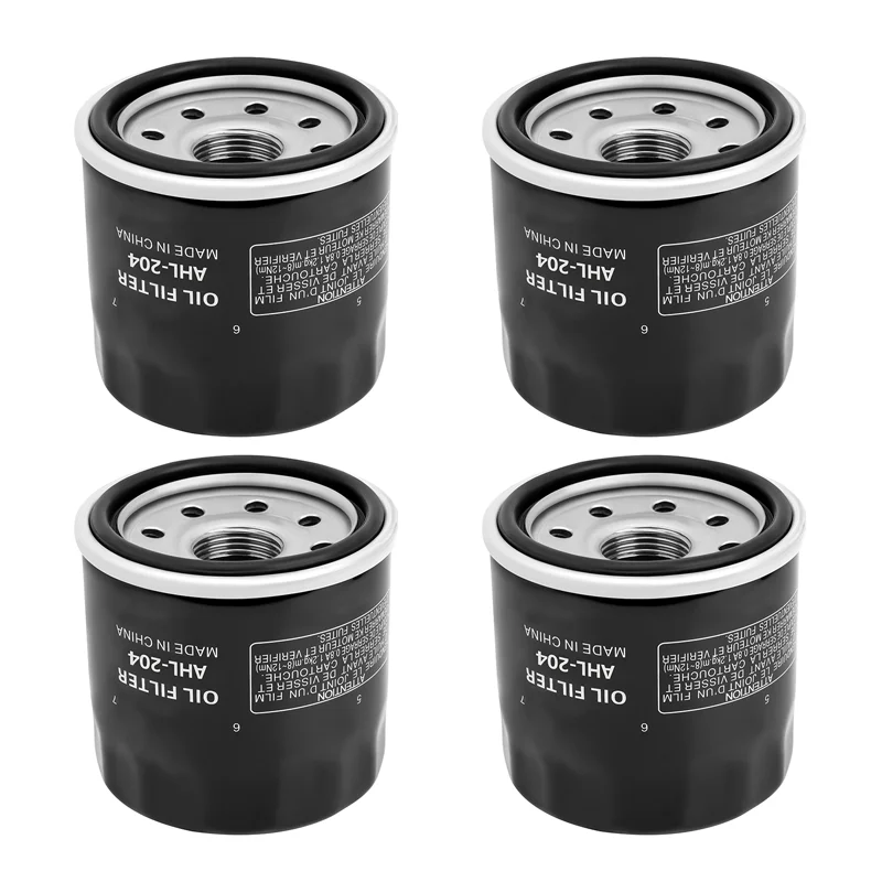 

1/2/3/4PCS Motorcycle Oil Filter For Yamaha FJR1300 MT-03 MT-07 MT-09 XSR700 900 XV1900 YZF-R1 YZF-R6 XP530 XP560 VX1100 YXE850
