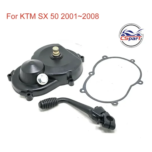 Cubierta del cárter, arranque de engranaje derecho para KTM 50 65 50CC 65CC SX refrigerado por aire y agua Pro JR LC PRO SR 2001 ~ 2008