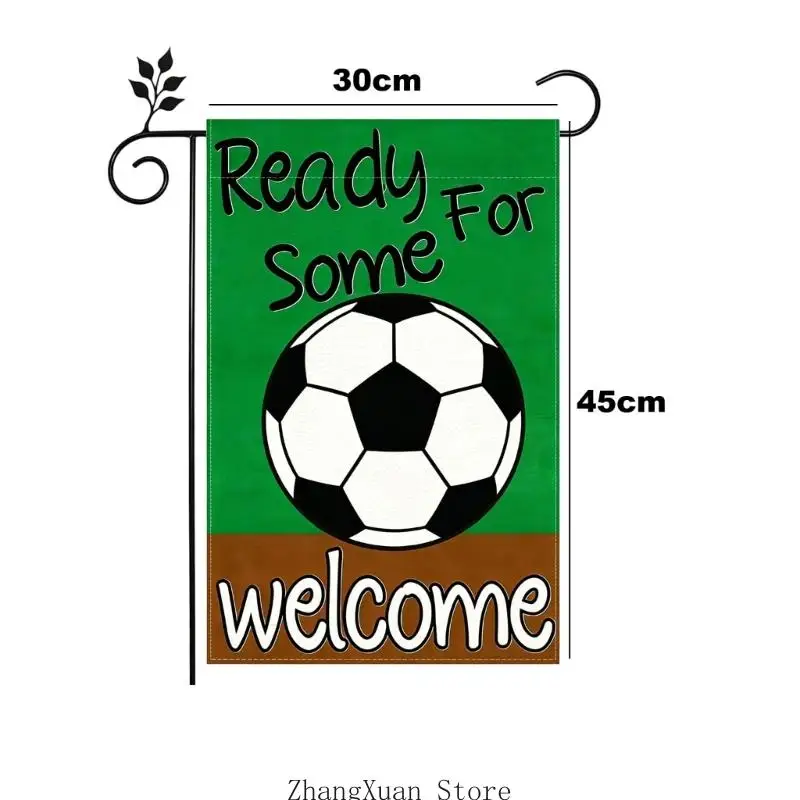 2026 Fußball-Festival-Flagge, helles und lichtbeständiges Tuch, für Versammlungen und Haushalt, verwendet 3 x – Detail 6