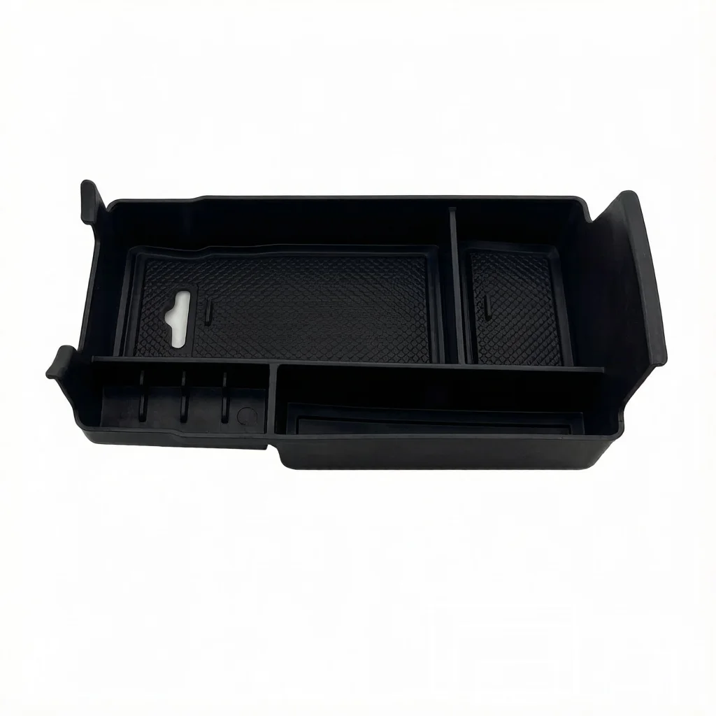 Custom Fit ABS Center Console Organizer Tray Storage Box for Mercedes Benz A Class W176 W177 B Class W246 W247 2013-2023 view 2