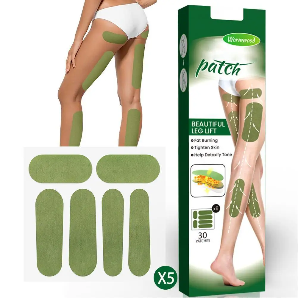 

Leg Slimming Patch Thigh Shaping Tightening Firming Leg Muscle Anti Cellulite Promote Fat Burning Leg Lifting Sticker 30 patche