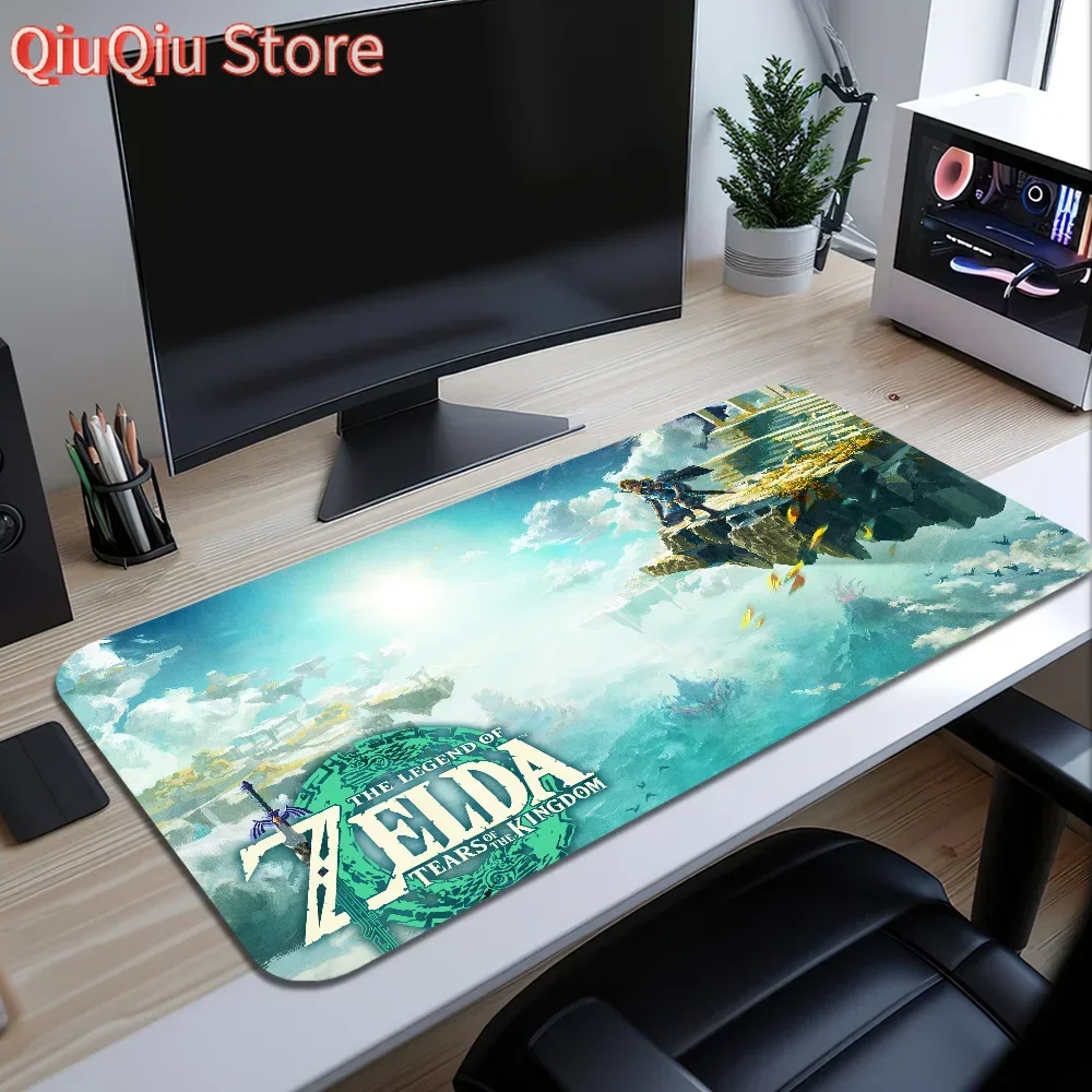 

The Legend Z-Zelda Tears Mouse Pad Large Desk Mat Keyboard Ergonomic Office Rubber PC Non-slip Anti-fray Home Custom Best Price