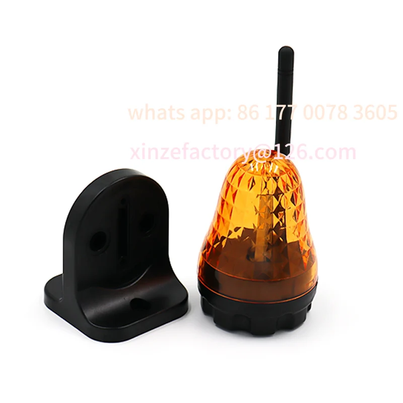 

Customizable Universal Outdoor LED Signal Alarm Light Strobe Flashing Light Wall Mount Emergency Warning Lamp for Gate Opener