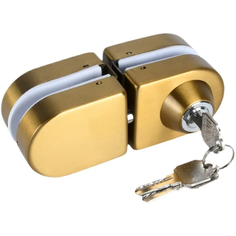 

Замок для стеклянных дверей безрамного типа, из нержавеющей стали, для стекла толщиной 8-12 мм, с ручкой-защелкой для раздвижных дверей.