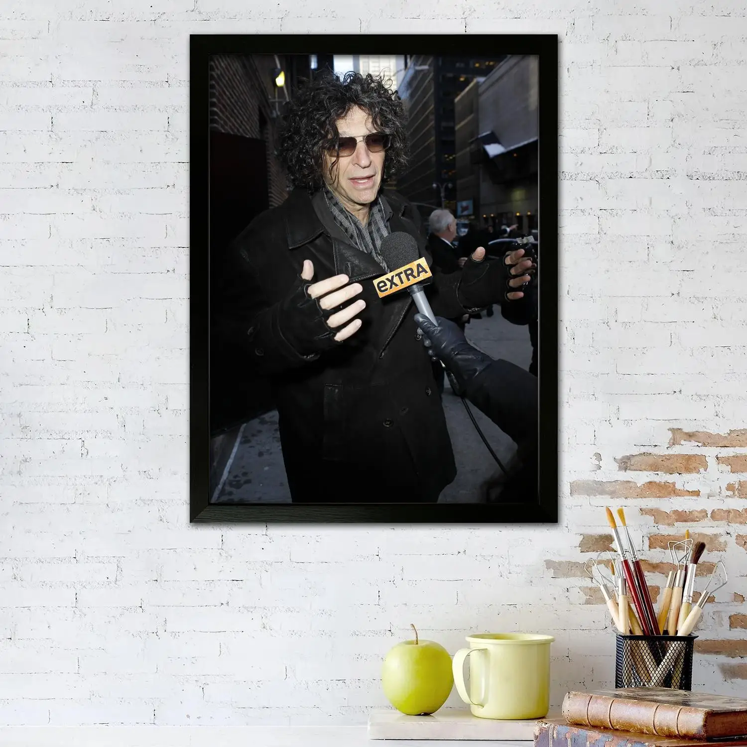 Howard Stern Canvas Art Poster and Wall Art, Picture Print, Modern Family Bedroom Decor,Decorative painting