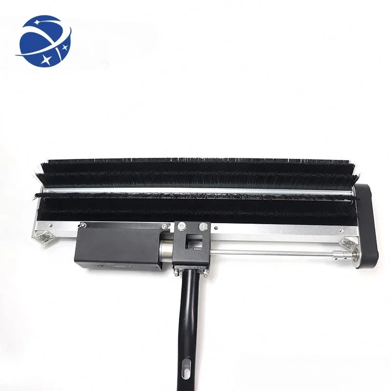 

YYHC sunny smiler Solar Panel Cleaning Washing Machine Automatic Brush With Roller Brush cleaning