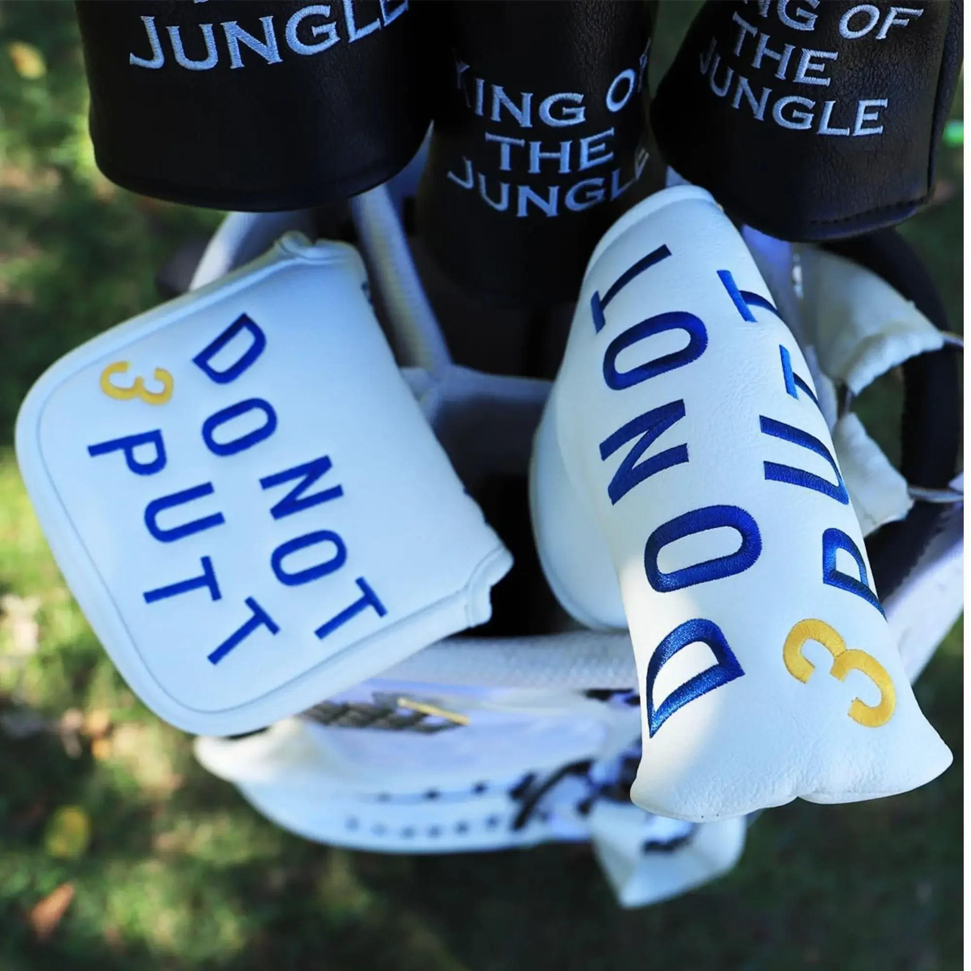 Funny Golf Mallet Blade Putter Cover Golf Club Cover ,Gift Golf Accessories for Men Golfers Dad