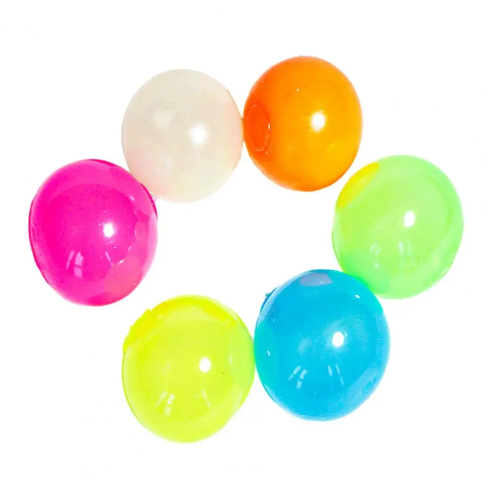 2Pcs Luminous Sticky Ball Glowing Ceiling Ball Throwing Indoor Decompression Parent-Child Sticky Target Ball Kids Sticky Balls