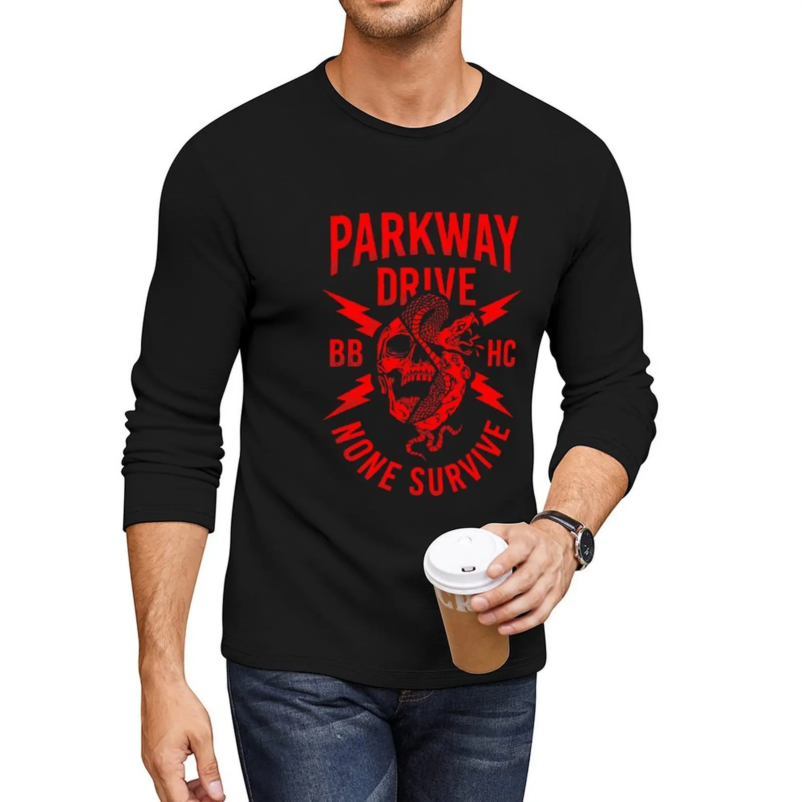 

parkway Long T-Shirt Tee shirt customized t shirts Oversized t-shirt man clothes plain t shirts men