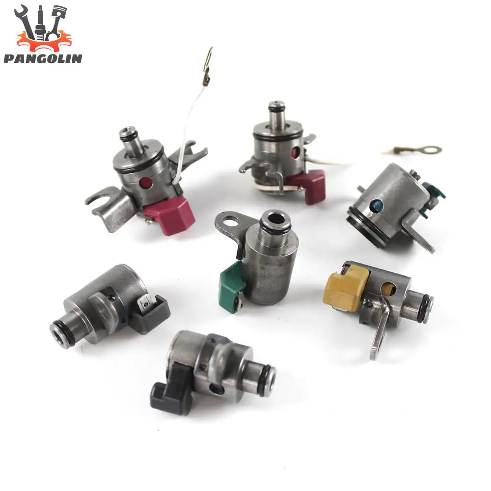 7pcs 4EAT Automatic Transmission Shift Solenoid for Subaru Forester 31939-AA191 31939-AA130 31939-AA150 Refurbished Parts