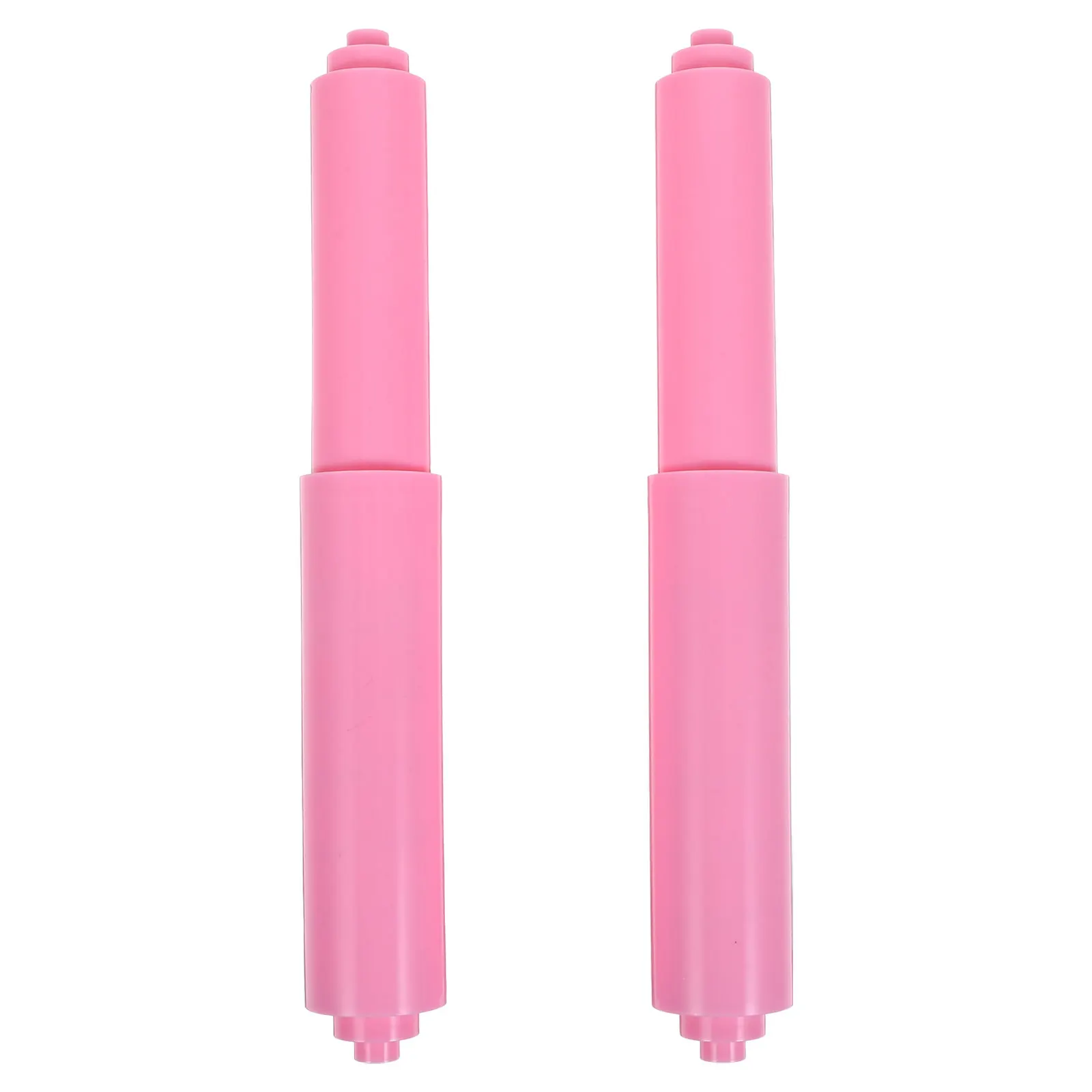 2Pcs Universal Plastic Toilet Paper Roller Rod Replacement Spring Loaded Toilet Roll Holder Spindle for Home Bathroom Tissue