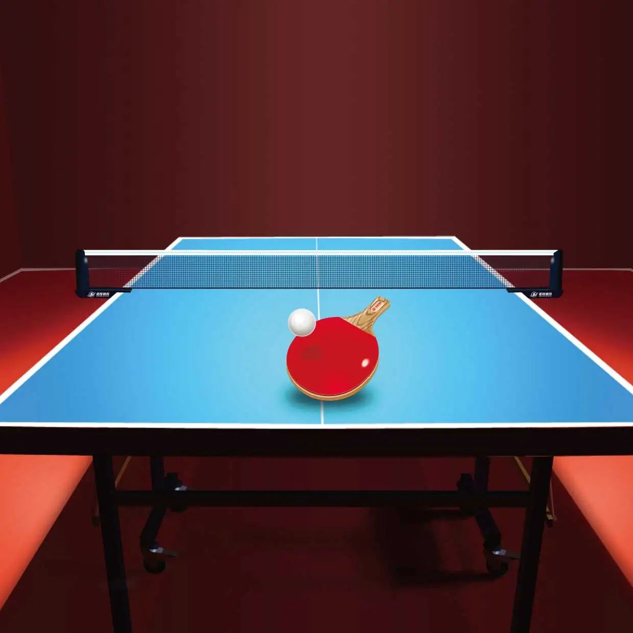 

High Quality Official Standard Indoor Tt Table Tennis Table Set