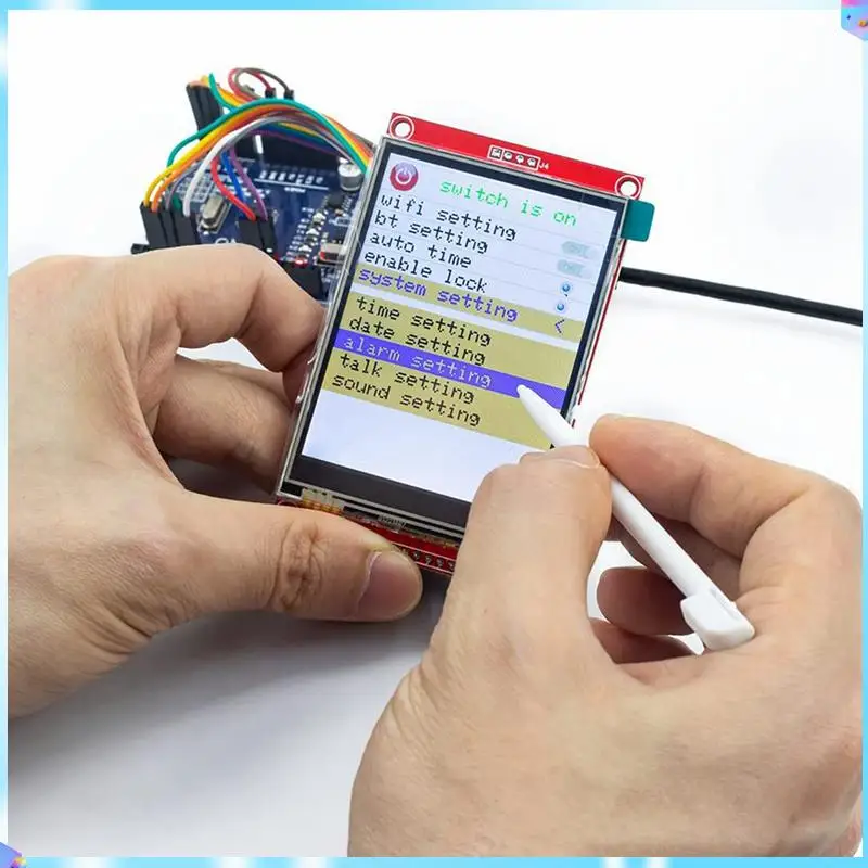 n93r-3x-28-inch-240x320-spi-tft-lcd-display-module-serial-port-51-drive-ili9341v-lcd-serial-port-module-stm32-drive-display