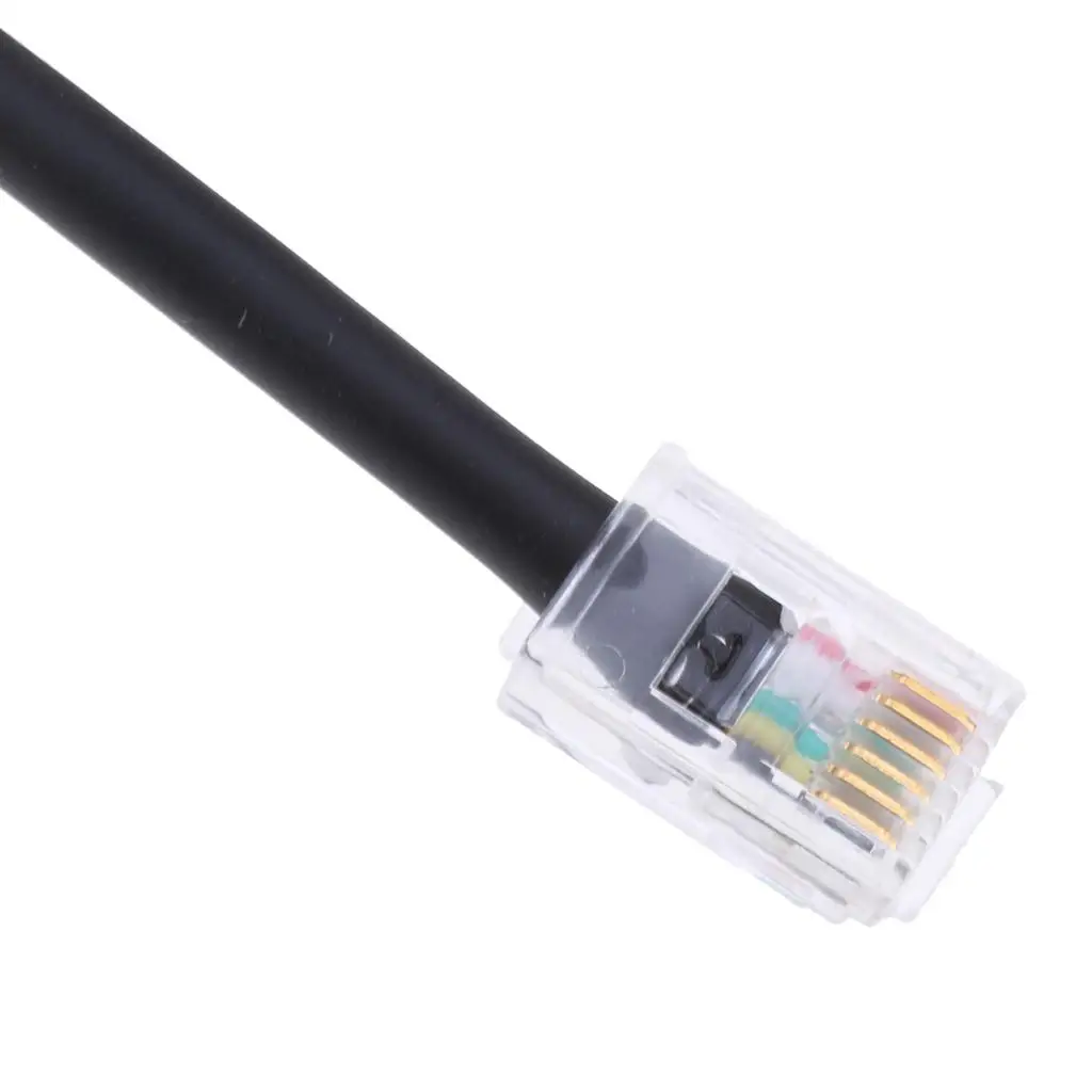 Black Car Radio Microphone with Backlit Keypad for Yaesu MH-48A6J Speaker Mic for Two Way Radio Communication