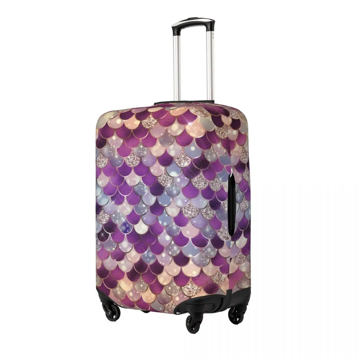 Mermaid Bokeh Pattern Print Luggage Protective Dust Covers Elastic Waterproof 18-32inch Suitcase Cover Travel Accessories