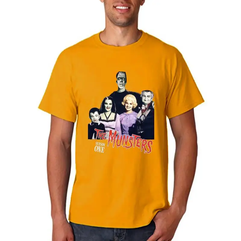 THE MUNSTERS V13 Movie Black Graphite Purple T SHIRT ALL SIZES S-5XL