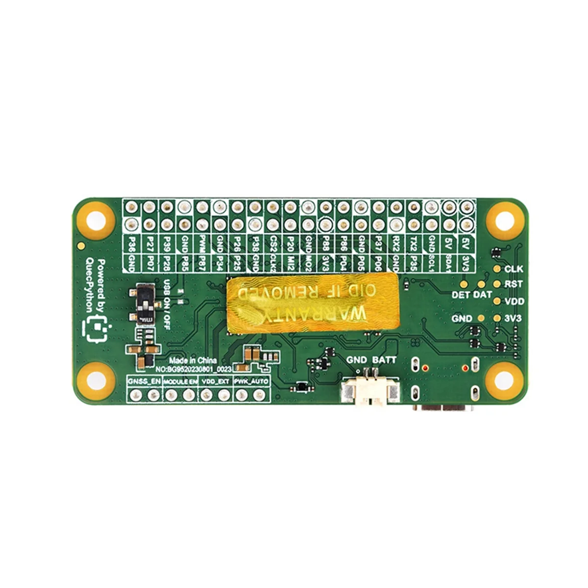 Imagem -02 - Zero Development Board Suporta Lte Egprs e Gnss Posicionamento Iot Quecpython G95-m3