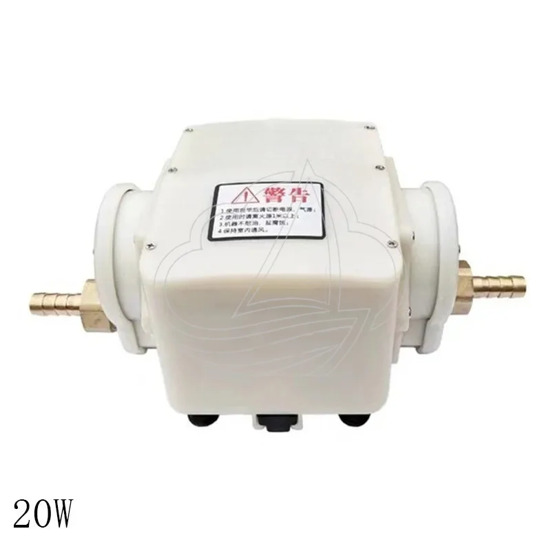 20W Gas Booster Pump 25KPA 40L/min Copper Nozzle for Restaurant Natural Gas Biogas Pipeline Pressure Increase