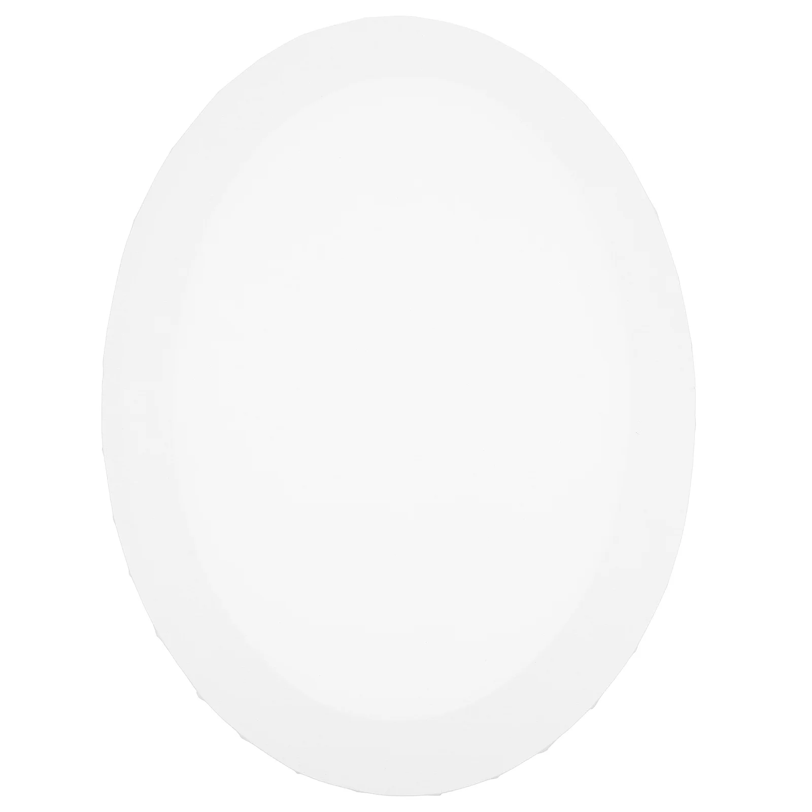 

1pc Oval Oil Painting Frame 12x16 Inches Large White Canvases Primed Canvas Beginners Students Mini Canvas Small