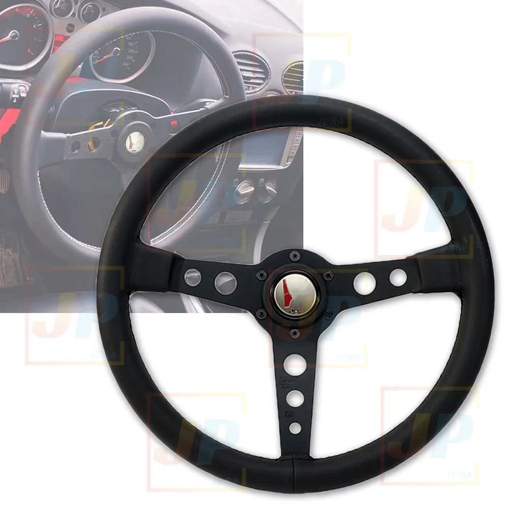 

Auto Sport Drifting Steering Wheels 345mm 13.5 inch PU Leather Aluminum Alloy Universal Racing Steering Wheels