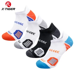 X-TIGER Fahrradsocken, Unisex, Baumwolle, Fahrradsocken, Netzstoff, lässig, sportlich, atmungsaktiv, knöchellang, Socken, Fußball, Basketball, Socke