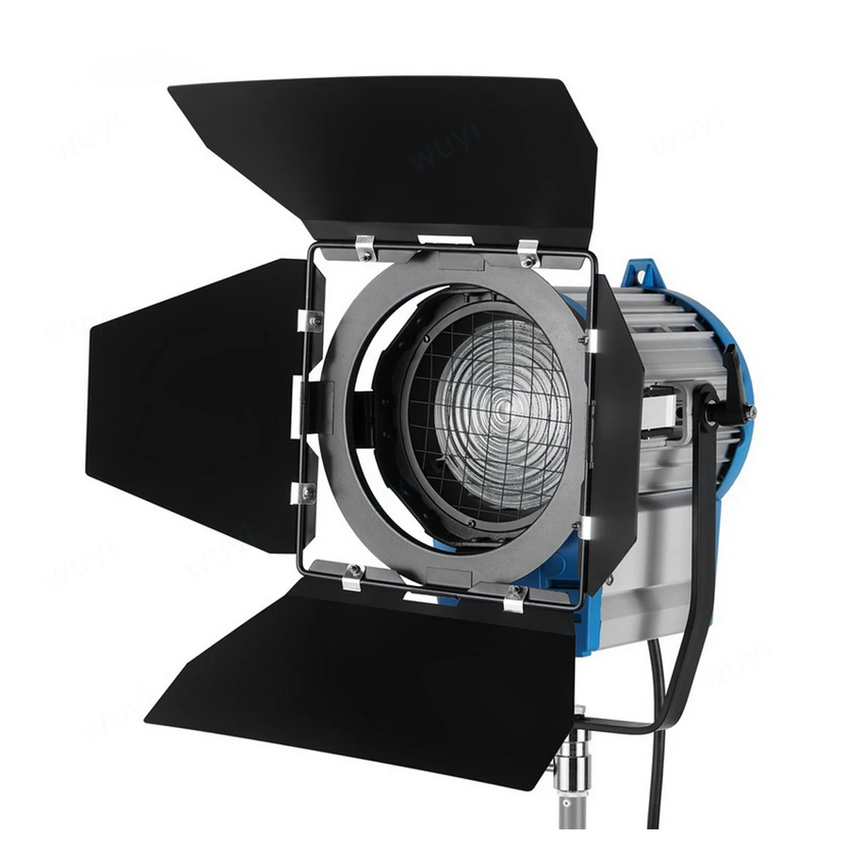 Fresnel Studio Light, 300W, 650W, 1000W, 2000W, As Arr, Professionnel, Chaud, Tungstène Projecteur Photographie avec Ampoule et Gradateur, 3200K