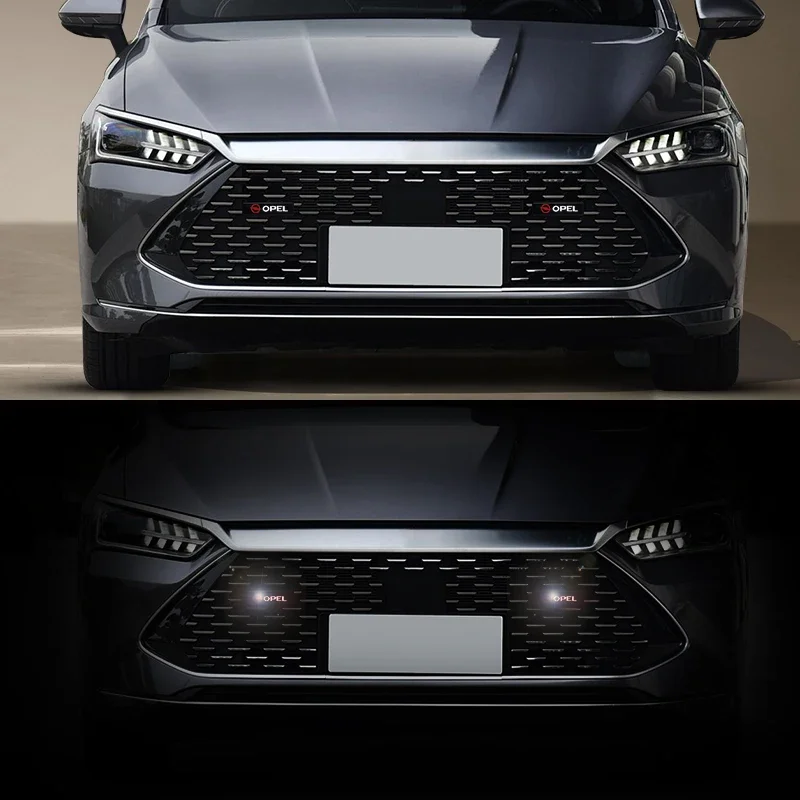 

Car Front Cover Grille Lamp Emblem Decor LED Lightings for Opel Astra j Insignia Astra g Corsa Zafira b Mokka Vivaro Meriva