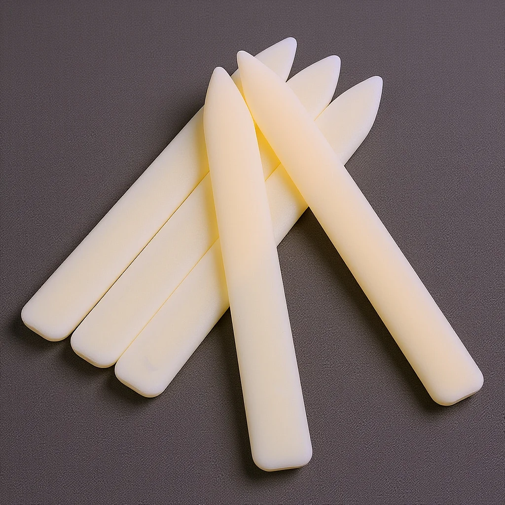 5 peças ferramenta de pasta de osso de plástico para vinco, abridor de cartas, suprimentos de artesanato, ferramenta dobrável de papel, creaser de papel portátil