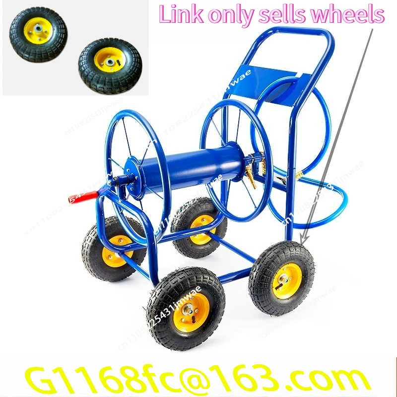 Hot Selling Large Wheeled Hand Push All Metal Water Pipe Storage Cart Wheels