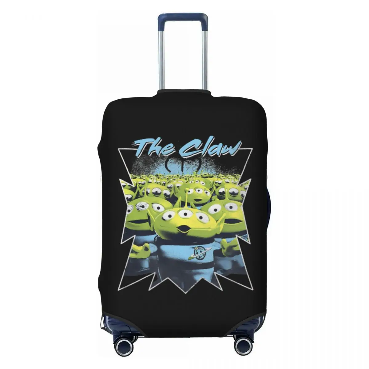 

Custom Funny Cartoon Toy Story Aliens Luggage Cover Protector Elastic Travel Suitcase Covers