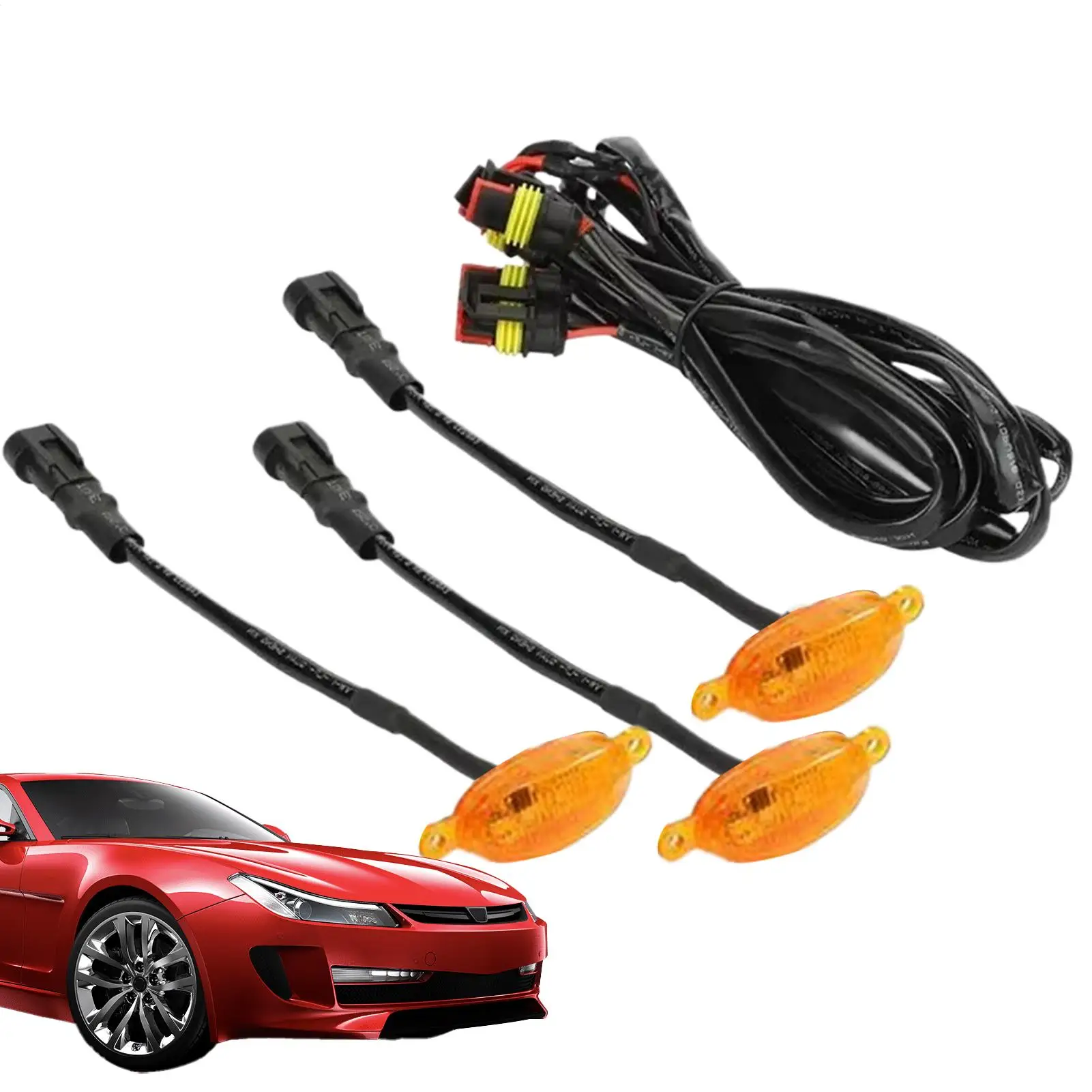 

Для Ford F-150 Автомобильная светодиодная решетка, водонепроницаемая внешняя отделка, решетка капота, яркая для автомобиля, для кемпинга, путешествий