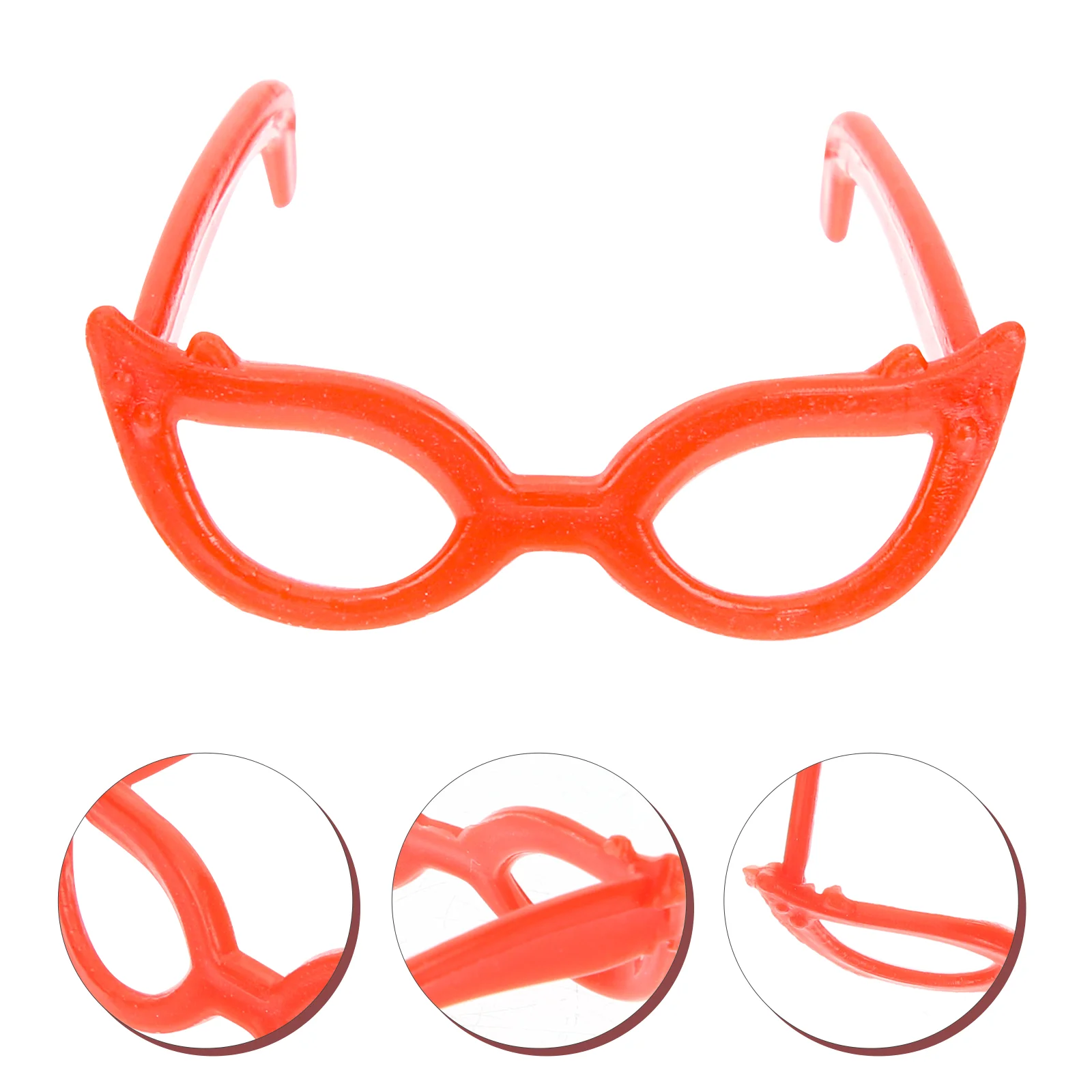 100 Pcs Mini Glasses Sun Sunglasses for Dolls Plastic Costume Eyeglasses Gnomes