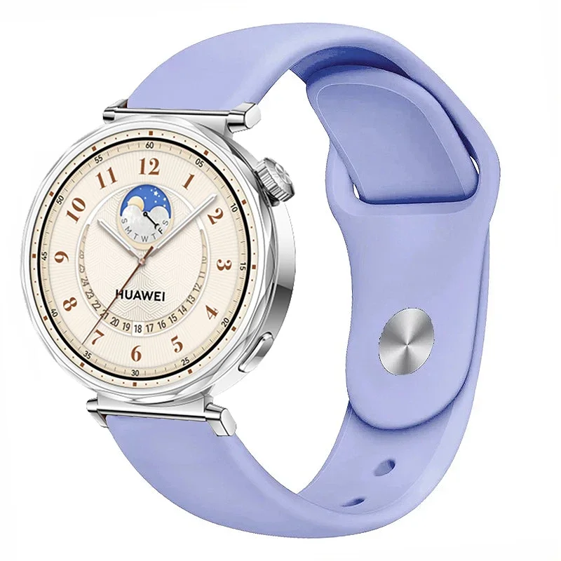 Мягкий силиконовый ремешок 18 мм 22 мм для Huawei Watch GT5-4 41 мм GT5 Pro 42 мм, удобный браслет Huawei Watch GT5/5 Pro 46 мм