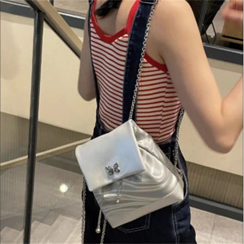 Women New Fall Large Capacity Luxury Textured Backpack Bag Office Commuter Leisure