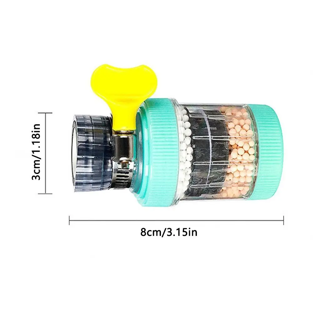 Universal Anti-Splash Water Saving Filter Nozzle 6-layer Filtration Faucet Filter Kitchen Tap