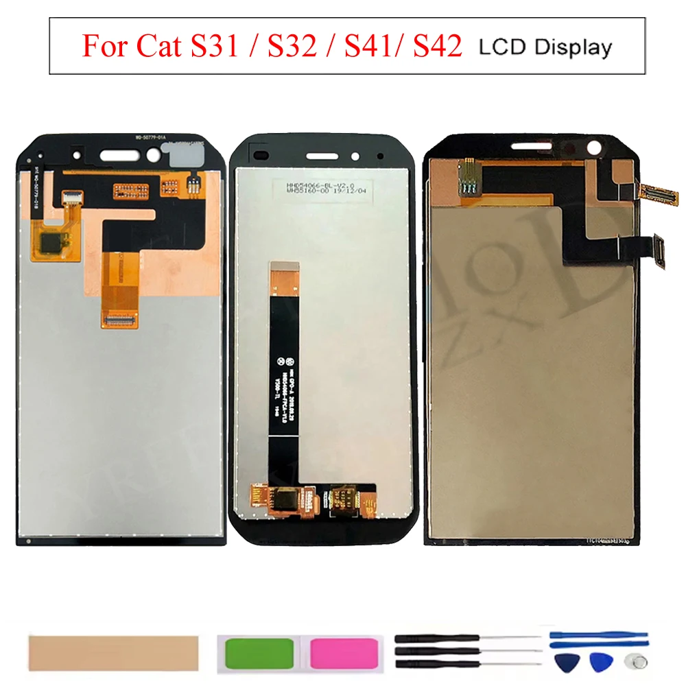 Дигитайзер сенсорного экрана в сборе для Caterpillar CAT S42 S41 S32 S31 ЖК-дисплей