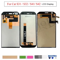 Touch Screen Digitizer Assembly For Caterpillar CAT S42 S41 S32 S31 LCD Display
