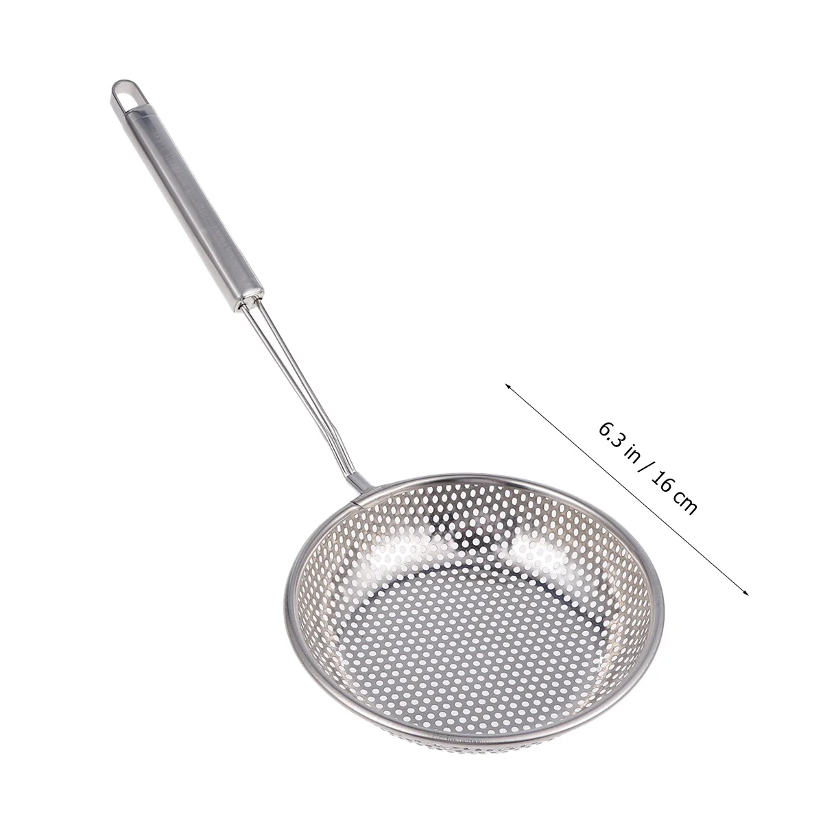 

16Cm Stainless Steel Hot Pot Skimmer With High-Density Fine Holes Oil Filter Spoon For Fries Vegetables Meat Drainage Kitchen