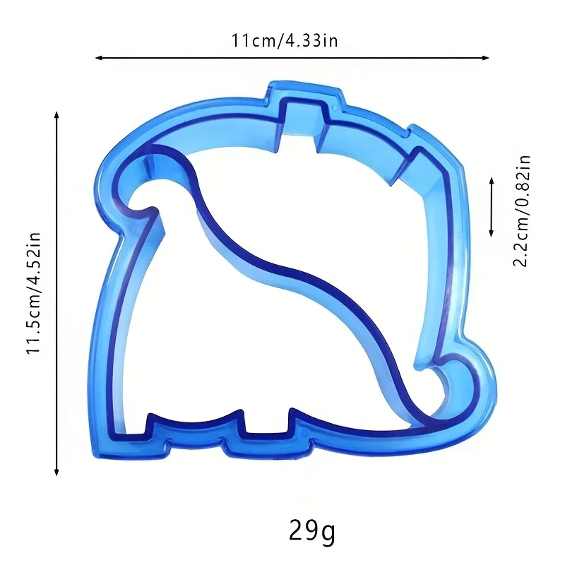 1pc Dinosaur shaped bread slicing tool, sandwich shell bread cutting machine, bread mold