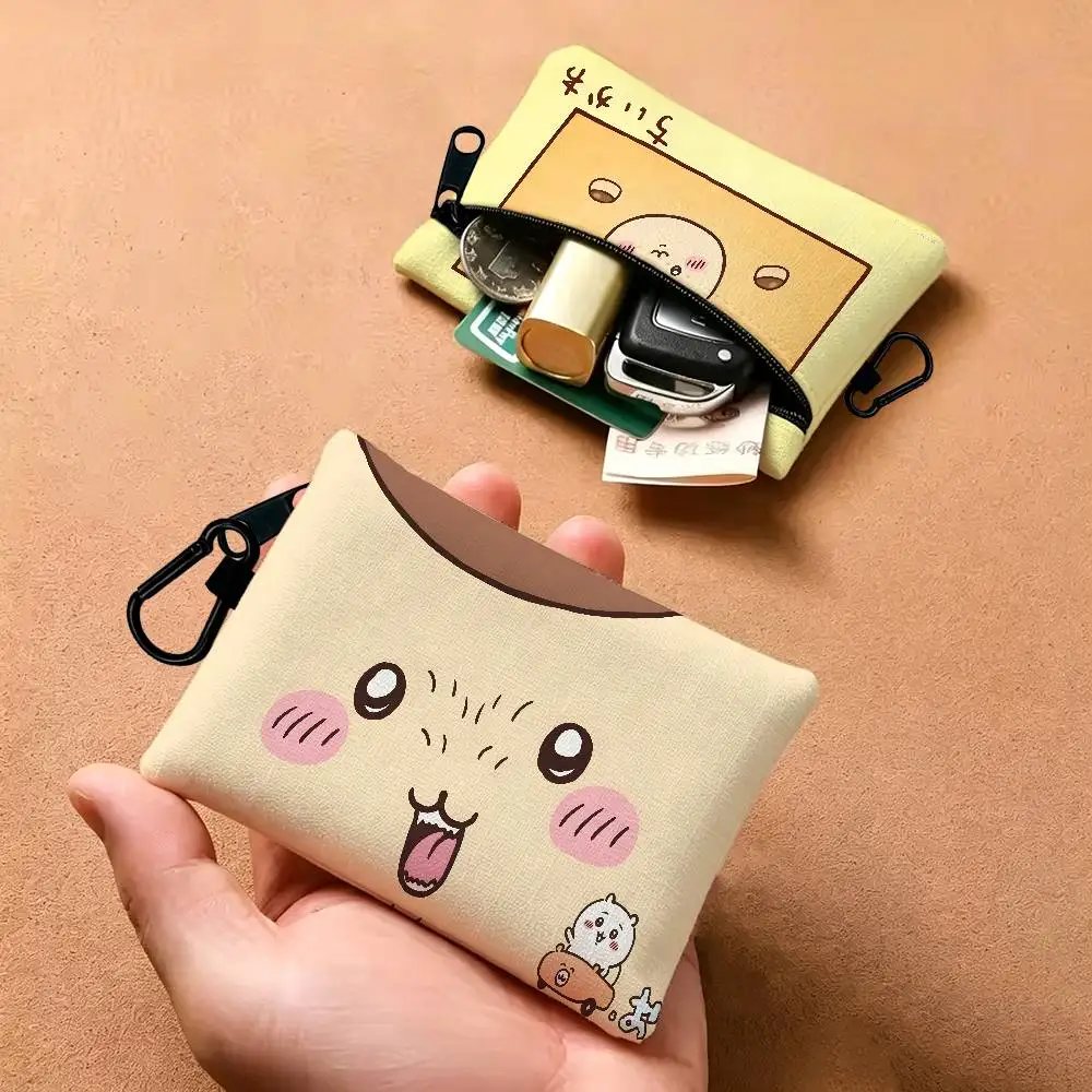 Cartoon K-Kurimanjuu Wear-resistant Oxford Cloth Coin Purse Portable Backpack Hanging Card Storage Bag
