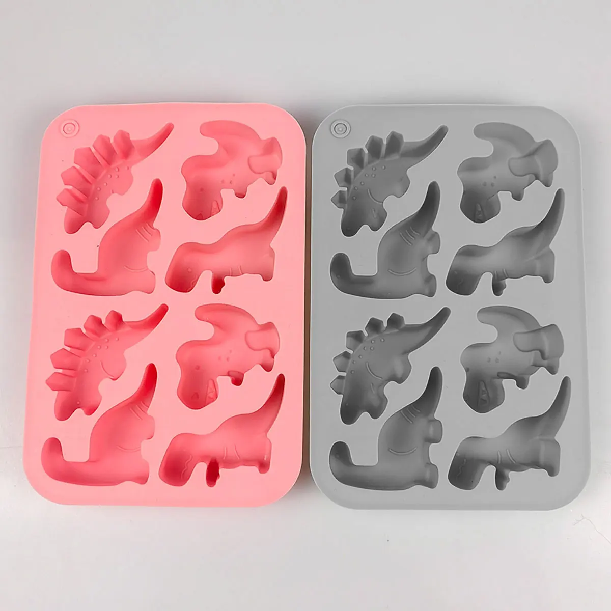 Jurassic Dinosaur Chocolate Silicone Mold Dragon Cake Decor Candy Jelly Baking Tool Candle Soap Mould Ice Tray Home Decor Gifts