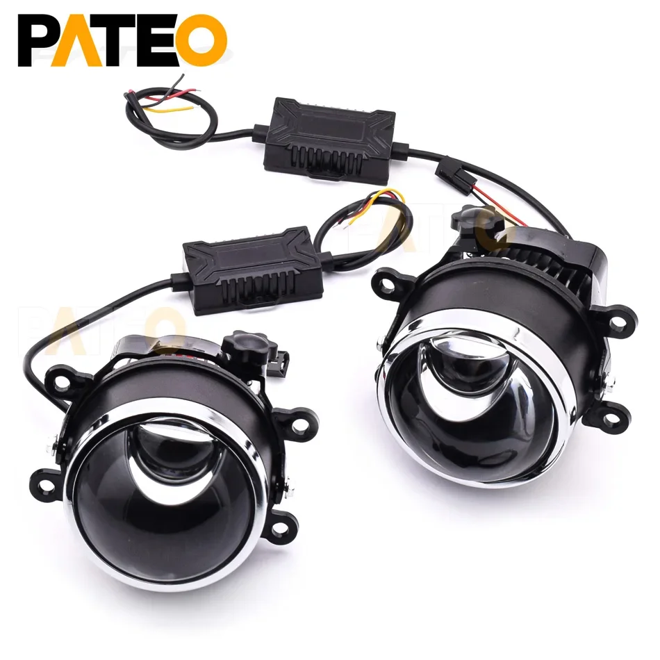 

3 Inches Bi LED Fog Lights For Ford Focus 2 MK2 3 MK3 Fiesta/Renault Megane/Mitsubishi/Subaru Hyperboloid Lens Projector Light