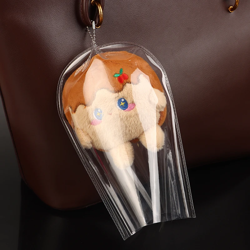 1Pc Doll Transparent Display Bag Doll Storage Bags Thicken PVC Waterproof Storage Bag Going Out Dustproof Organizer Case